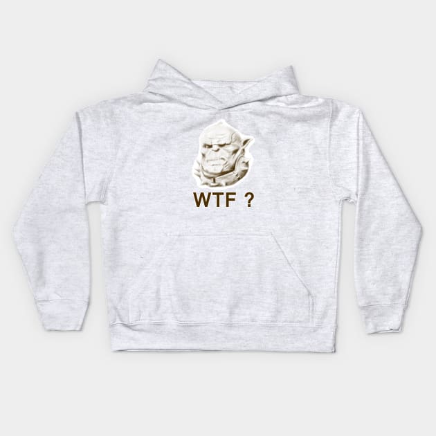 Ork WTF Kids Hoodie by Zimart